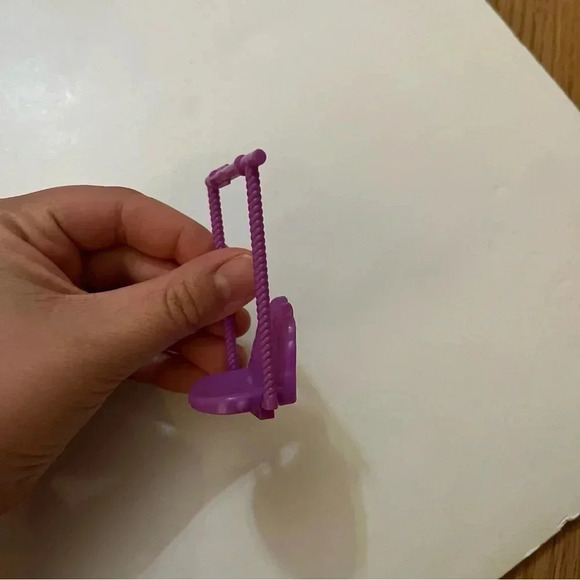 Polly Pocket Roller Coaster Resort Replacement Swing Purple - Picture 2 of 5